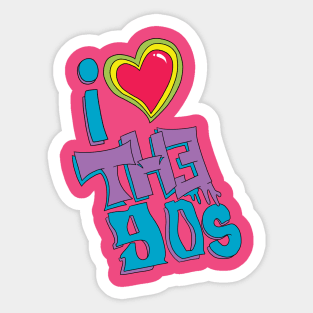 Do You Really Love the 90s? Sticker